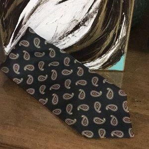 Navy print “Jacob Roberts” Vintage Tie